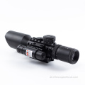 3-10x40 Optik-Zielfernrohr mit roter Laser